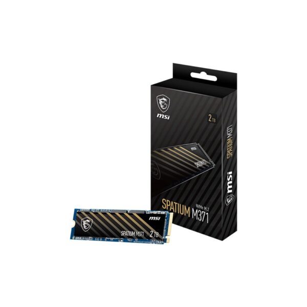 جعبه و حافظه SSD ام اس آی MSI SPATIUM M371 2TB