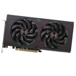 روبروی کارت گرافیک سافایر SAPPHIRE PULSE Radeon RX 7600 XT 16GB