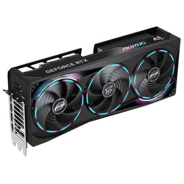 نمای کارت گرافیک گیگابایت AORUS RTX 5070 Ti MASTER 16G