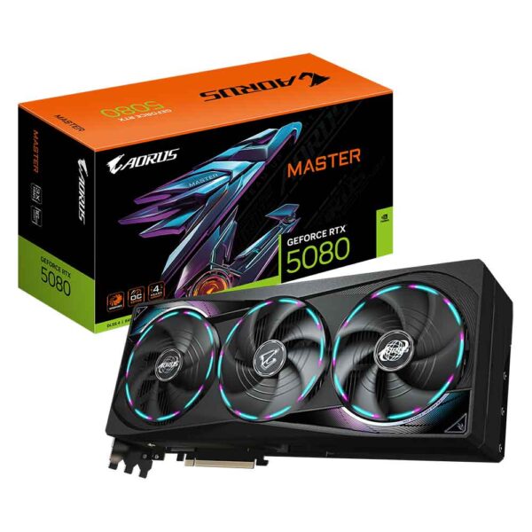 کارت گرافیک گیگابایت AORUS RTX 5080 MASTER 16G