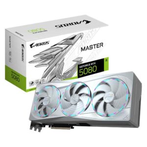 کارت گرافیک گیگابایت AORUS RTX 5080 MASTER ICE 16G