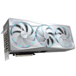 روبروی کارت گرافیک گیگابایت AORUS RTX 5080 MASTER ICE 16G