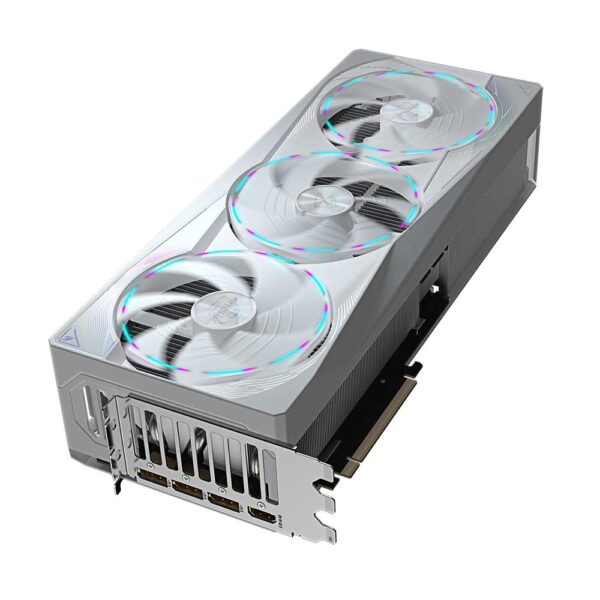 روی کارت گرافیک گیگابایت AORUS RTX 5080 MASTER ICE 16G