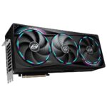 جلوی کارت گرافیک گیگابایت AORUS RTX 5090 MASTER 32G