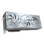 نمای کارت گرافیک گیگابایت AORUS RTX 5090 MASTER ICE 32G