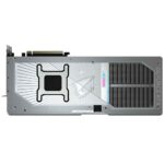 پشت کارت گرافیک گیگابایت AORUS RTX 5090 MASTER ICE 32G
