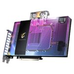 عقب کارت گرافیک گیگابایت AORUS RTX 5090 XTREME WATERFORCE WB 32G
