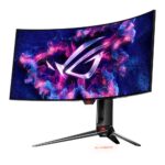 راست مانیتور گیمینگ ایسوس 34 اینچ ASUS ROG OLED PG34WCDM