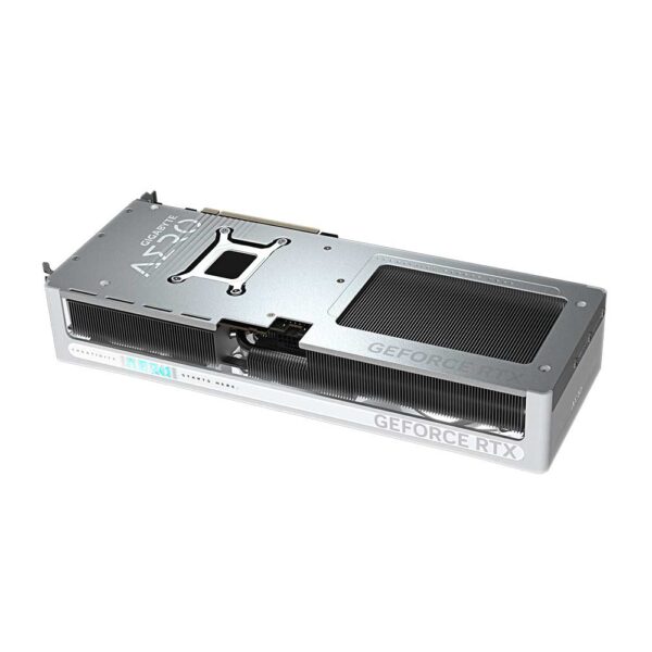 نمای پشت کارت گرافیک گیگابایت GIGABYTE RTX 5070 AERO OC 12G