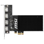 نمای کارت گرافیک ام اس آی MSI GT 710 2GD3H 4HDMI