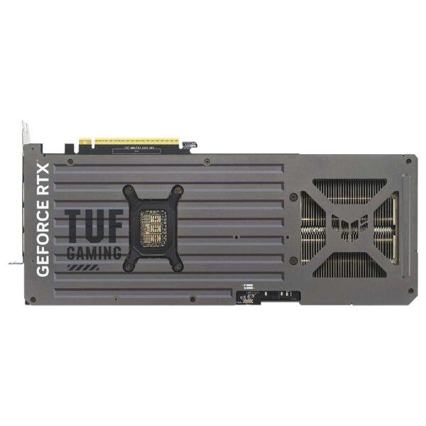 پشت کارت گرافیک ایسوس ASUS TUF RTX 5070 Ti 16GB