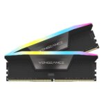 رم کامپیوتر کورسیر Corsair Vengeance RGB 64GB (2×32GB) DDR5 6000MHz CL38