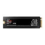 از روبرو حافظه SSD سامسونگ Samsung 990 PRO with Heatsink 4TB