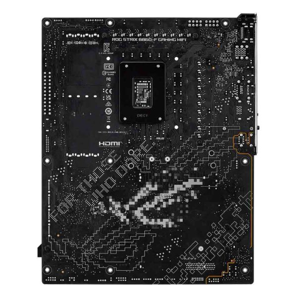 پشت مادربرد ایسوس ASUS ROG STRIX B860-F WIFI