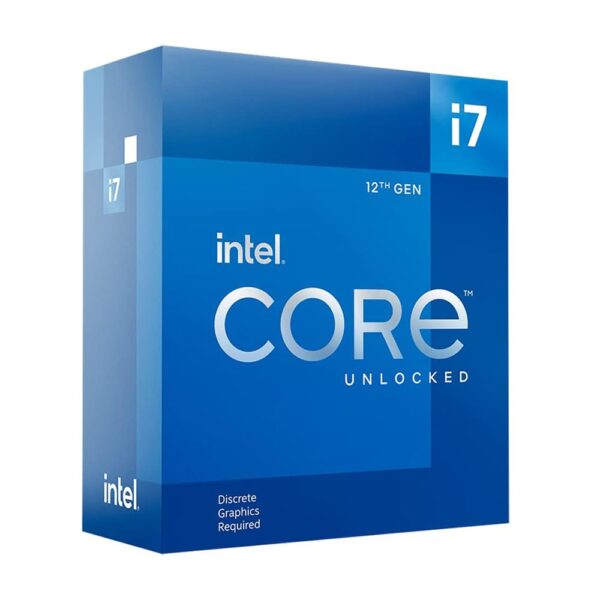 با جعبه پردازنده اینتل Intel Core i7-12700KF (2.7GHz to 5.0 GHz) Tray