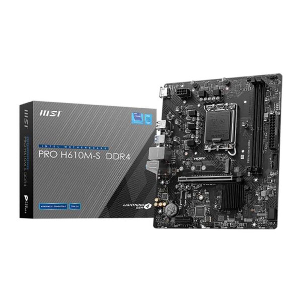 جعبه مادربرد ام اس آی MSI PRO H610M-S DDR4