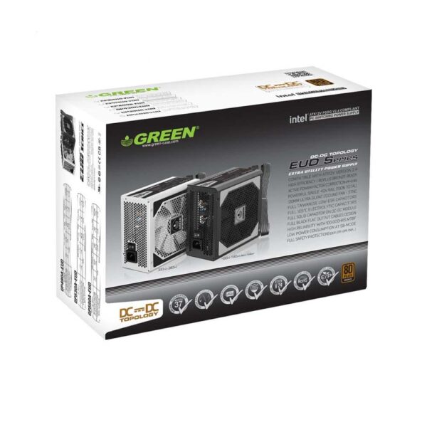 جعبه پاور گرین GREEN GP530A-EUD