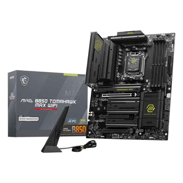 جعبه مادربرد ام اس آی MSI MAG B850 TOMAHAWK MAX WIFI