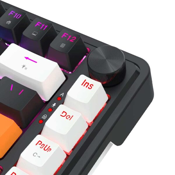ولوم کیبورد ردراگون Redragon LANDSHAKER K714 BWO RGB
