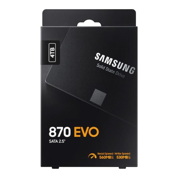 Samsung 870 EVO 4TB-Feature-Image-20250701 با جعبه حافظه SSD سامسونگ Samsung 870 EVO 4TB