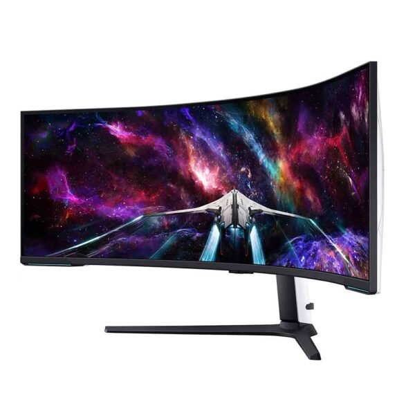 نمای مانیتور سامسونگ 57 اینچ Samsung Odyssey Neo LS57CG952