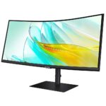 نمای مانیتور سامسونگ 34 اینچ Samsung ViewFinity S6 LS34C650