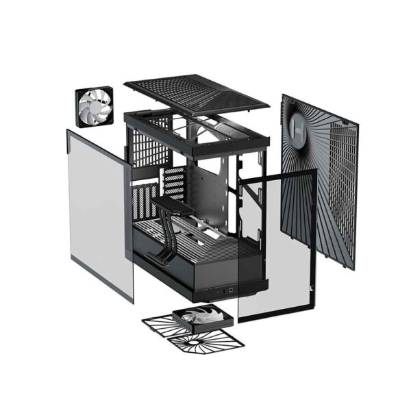 اجزا کیس هایت HYTE Y40 BLACK