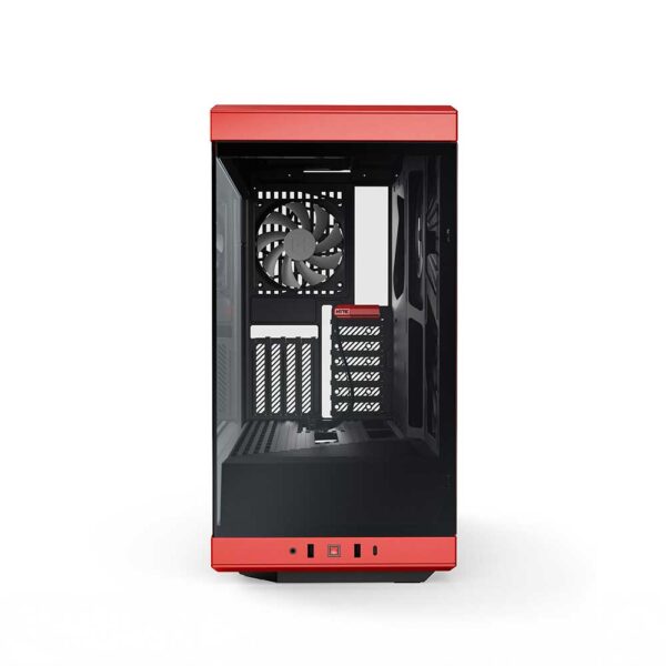جلوی کیس هایت HYTE Y40 Black Cherry