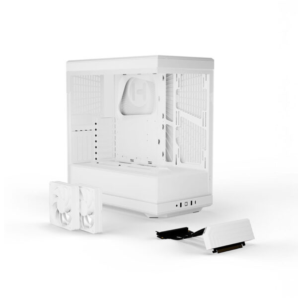 تجهیزات کیس هایت HYTE Y40 Snow White
