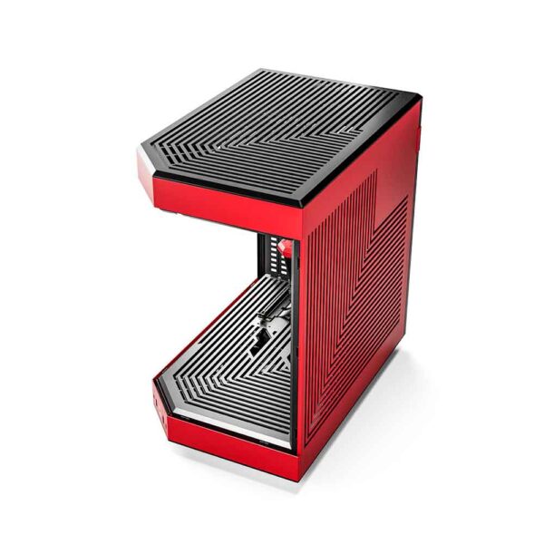 نمای کیس هایت HYTE Y60 Black Cherry