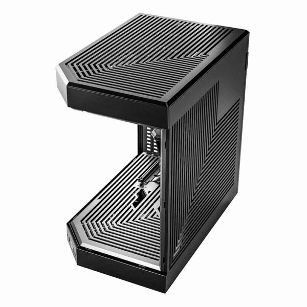 نمای کیس هایت HYTE Y60 Pitch Black