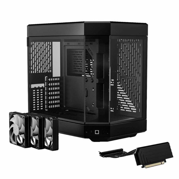 تجهیزات کیس هایت HYTE Y60 Pitch Black