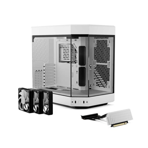 تجهیزات کیس هایت HYTE Y60 Snow White
