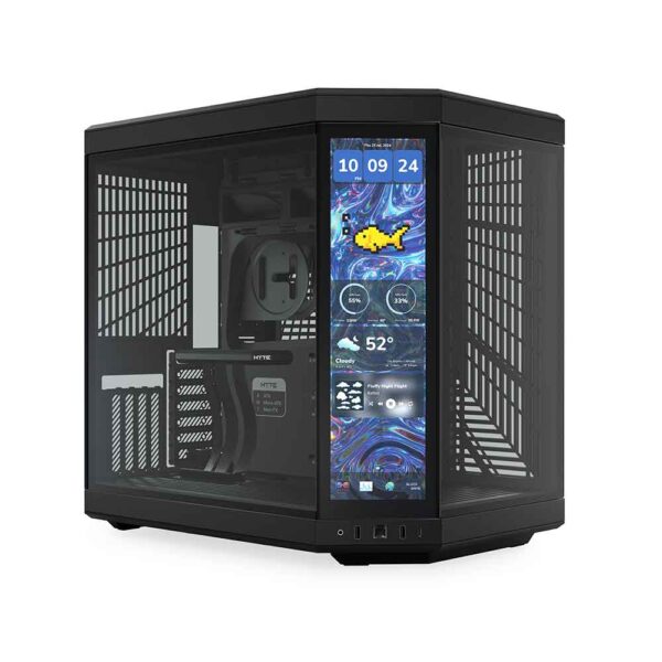 HYTE-Y70-TOUCH-INFINITE-Pitch-Black-Feature-Image-20250823 کیس هایت HYTE Y70 TOUCH INFINITE Pitch Black