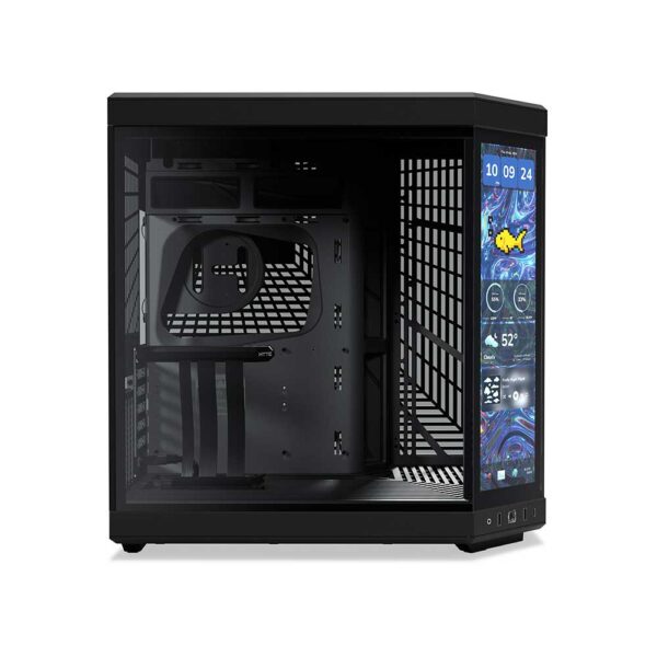 داخل کیس هایت HYTE Y70 TOUCH INFINITE Pitch Black