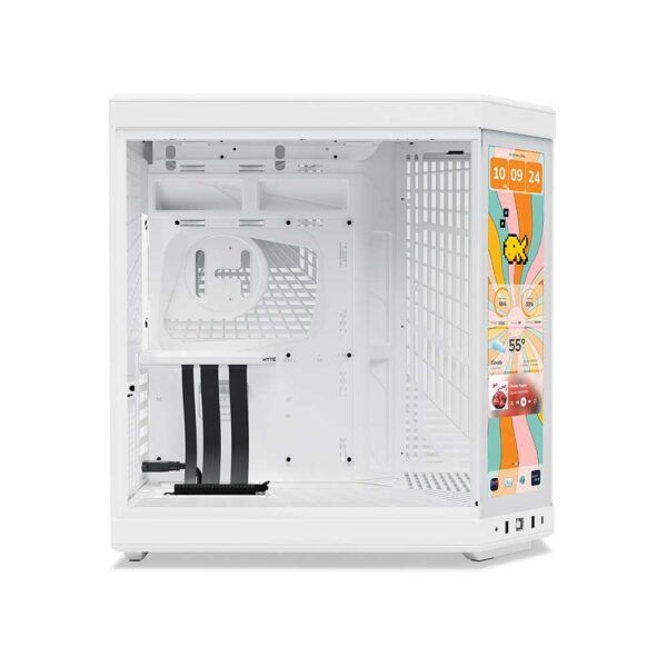 داخل کیس هایت HYTE Y70 TOUCH INFINITE SNOW White