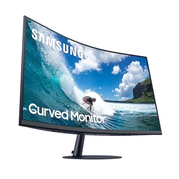 نمای مانیتور سامسونگ 24 اینچ Samsung C24T550FDM