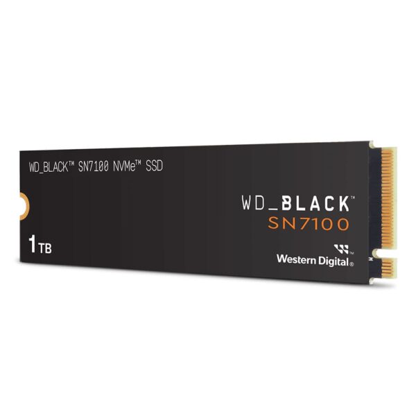 از سمت راست حافظه SSD وسترن دیجیتال Western Digital 1TB Black SN7100