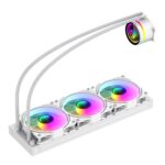 خوابیده خنک کننده پردازنده مایع گیم مکس GameMax IceBurg 360 Infinity white