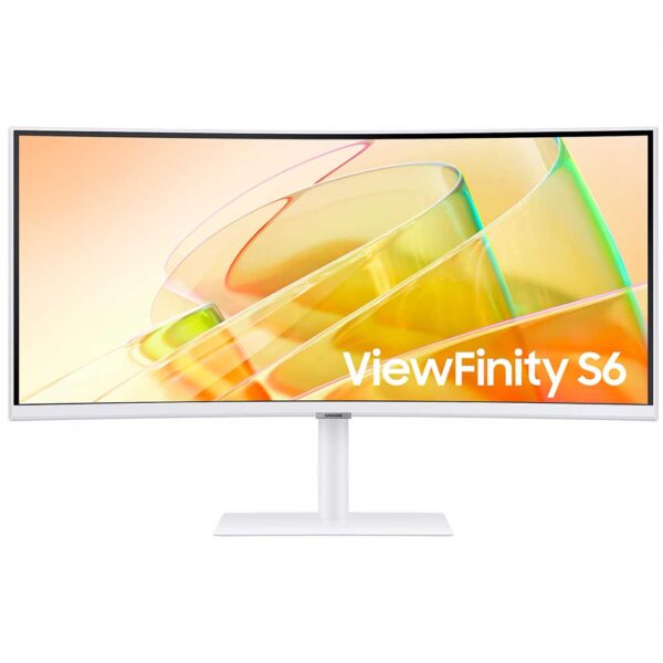 مانیتور سامسونگ 34 اینچ SAMSUNG Viewfinity S6 LS34C650 White