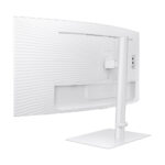 پشت مانیتور سامسونگ 34 اینچ SAMSUNG Viewfinity S6 LS34C650 White