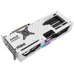 پشت کارت گرافیک سافایر SAPPHIRE PURE AMD Radeon RX9070 16GB