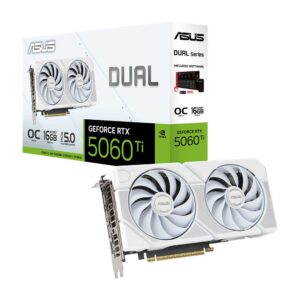 کارت گرافیک ایسوس ASUS Dual RTX 5060 Ti 16GB OC White