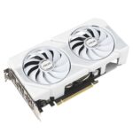 نمای کارت گرافیک ایسوس ASUS Dual RTX 5060 Ti 16GB OC White