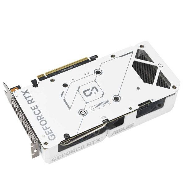 پشت کارت گرافیک ایسوس ASUS Dual RTX 5060 Ti 16GB OC White