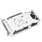 نمای پشت کارت گرافیک ایسوس ASUS TUF RTX 5060 Ti 8GB OC White