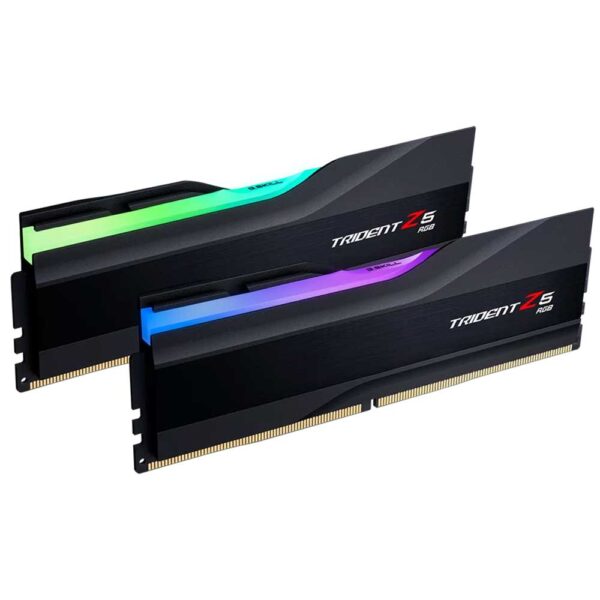 نمای رم کامپیوتر جی اسکیل G.Skill Trident Z5 RGB 32GB (2×16GB) DDR5 5200MHz CL40