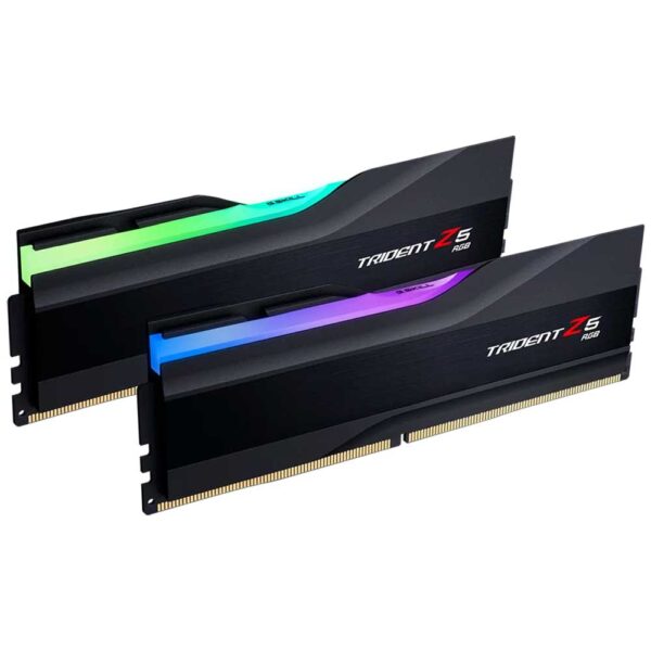 نورپردازی رم کامپیوتر جی اسکیل G.Skill Trident Z5 RGB 32GB (2×16GB) DDR5 5600MHz CL40