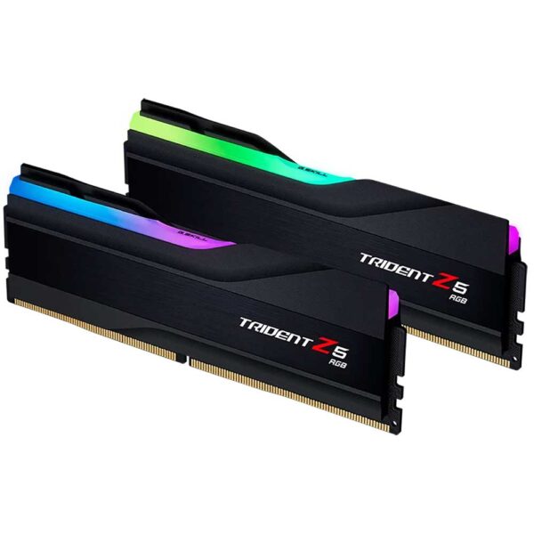 نمای رم کامپیوتر جی اسکیل G.Skill Trident Z5 RGB 32GB (2×16GB) DDR5 5600MHz CL40