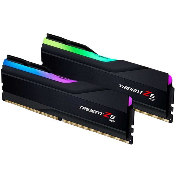 نمای رم کامپیوتر جی اسکیل G.Skill Trident Z5 RGB 64GB (2×32GB) DDR5 5600MHz CL36